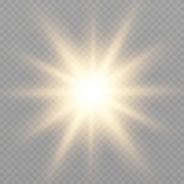 Effet lumineux lumineux — Image vectorielle