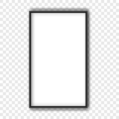 Gerçekçi vektör resim çerçevesi