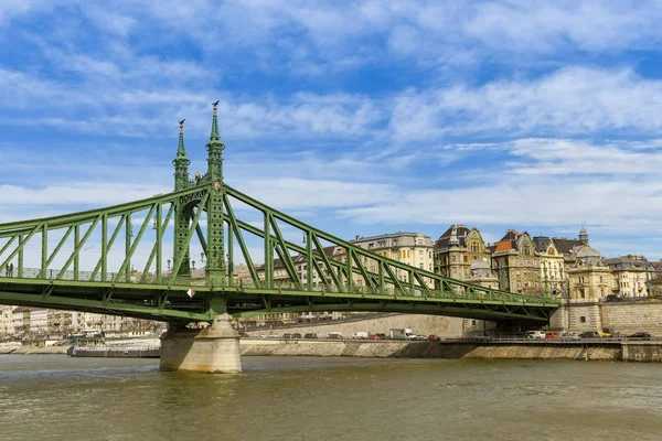 Будапест Хангария Март 2019 Мост Свободы Мост Свободы Известно Который — стоковое фото