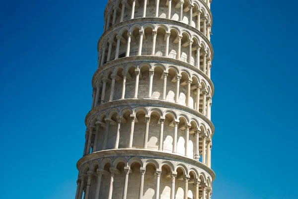 イタリアのピサ 2011年9月 ピサの斜塔の一部の風景 — ストック写真
