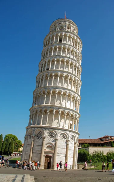 Pisa Italy September 2011 Scenic View Part Leaning Tower Pisa — Stock Photo, Image