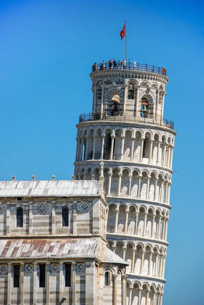 Pisa Italy September 2011 Scenic View Part Leaning Tower Pisa — Stock Photo, Image