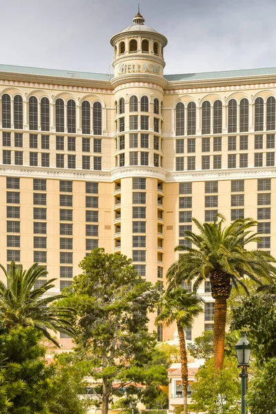 Las Vegas 2019年2月1日 拉斯维加斯大道上的贝拉焦度假村和酒店 也被称为拉斯维加斯大道 — 图库照片