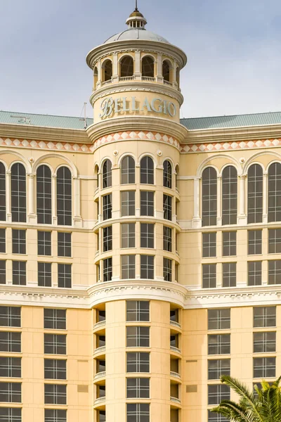 Las Vegas Usa Febrero 2019 Exterior Del Bellagio Resort Hotel — Foto de Stock
