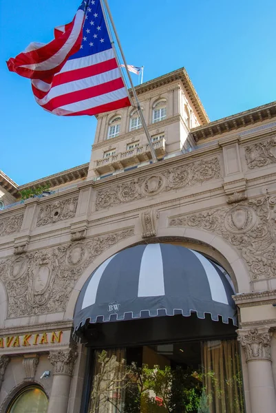 Los Angeles California Usa March 2009 Stars Stripes Flag Flying — Stock fotografie