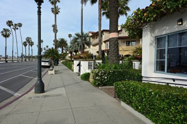 Santa Barbara, Kaliforniya 'da State Street sahnesi.