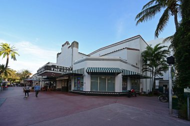 Colony Theatre on Lincoln Road Mall in Miami Beach, Florida.