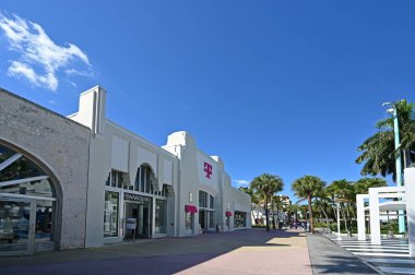 Lincoln Road Mall in Miami Beach, Fllorida.