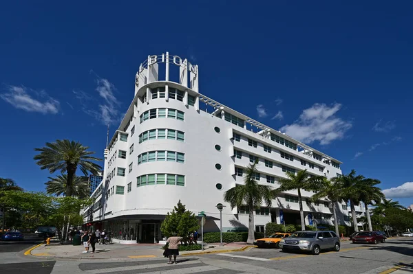 Art Deco Albion Hotel on Miami Beach, Florida. — Φωτογραφία Αρχείου