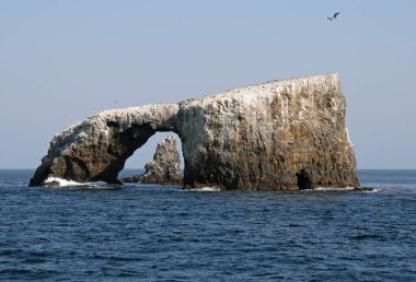 Arch Rock off Anacapa Island in Channel Islands National Park, California.