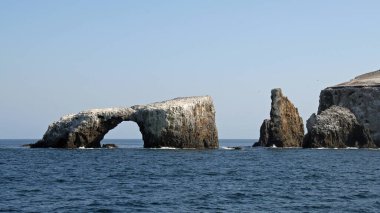 Arch Rock off Anacapa Island in Channel Islands National Park, California.