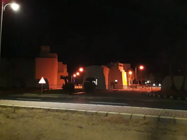 沙姆沙伊赫度假胜地的埃及旅馆的建筑 — 图库照片