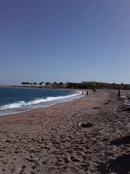 Mer Rouge dans la station balnéaire égyptienne de Sharm El Sheikh — Photo