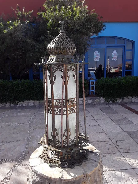 Egipska lampa w Sharm El Sheikh — Zdjęcie stockowe