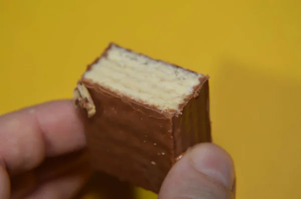 Zbliżenie czekoladek z nadzieniem na prezenty — Zdjęcie stockowe