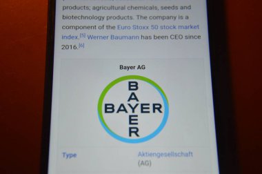 Kiev, Ukrayna - 5 Ocak 2020: Avrupa 'nın en büyük manuf logoları