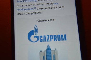 Kiev, Ukrayna - 5 Ocak 2020: Avrupa 'nın en büyük manuf logoları