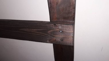 Tahtadan yapılmış ranzalar için mobilya üretimi