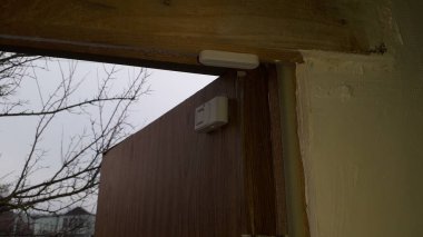 Bir kır evinin iç kısımları düşük kışa karşı hazırlıklıydı.