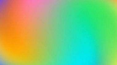 Soyut holografik gökkuşağı animasyonu. 4k hareket grafiği. Moda dokusu, moda tekstili, neon rengi, ortam grafik tasarımı, ekran koruyucu. Şeffaf arkaplan
