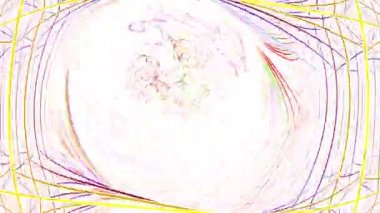 Taşıma sıvısı soyut. Görsel yanılsamalar, hareket eden dalgalar. 