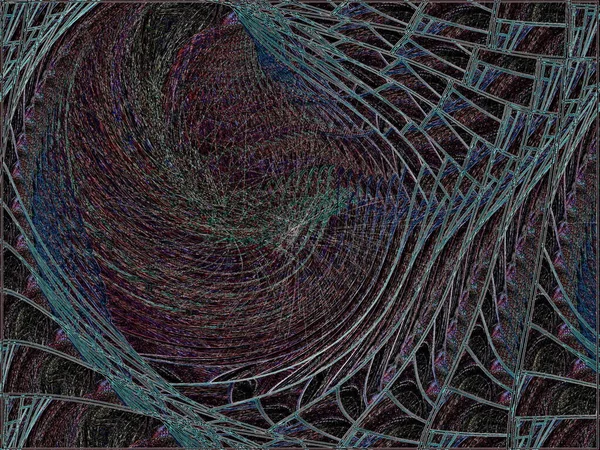 Abstracción Geométrica Estilo Acuarela Multicolor Franjas Entrecruzadas Tejen Patrones Fantasía —  Fotos de Stock