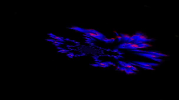 Poruszające się abstrakcyjne rozmyte tło z płynnymi przejściami kolorów. — Wideo stockowe
