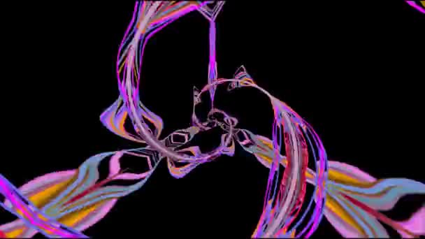 Bewegende abstracte wazige achtergrond met gladde kleurtransities. — Stockvideo