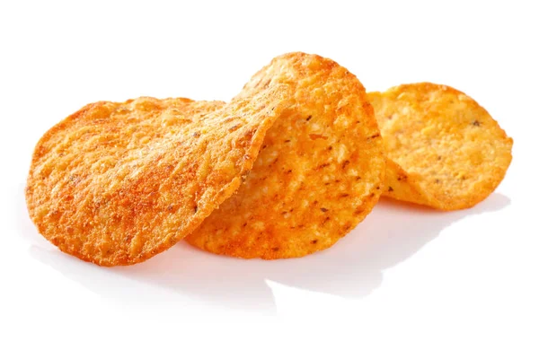 Majschips isolerad på vit — Stockfoto