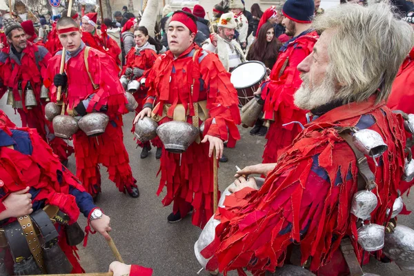Jeux de Mascarade Traditionnelle Bulgarie — Photo