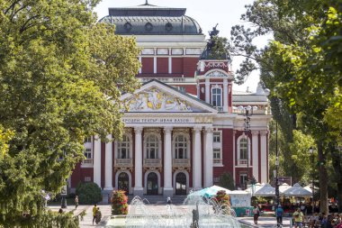 Sofia Bulgaristan Ulusal Tiyatro günlük yaşam