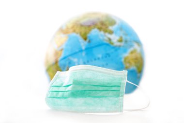 Coronavirüs salgını, Dünya 'nın her yerinde tıbbi maske.