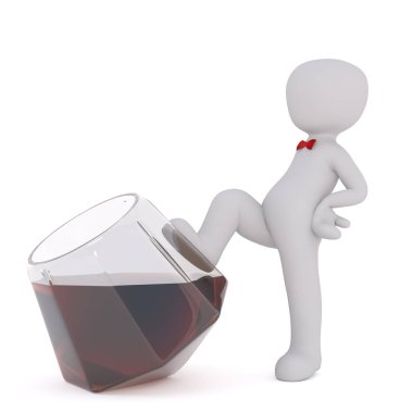 Değişim kavramı 3d adam