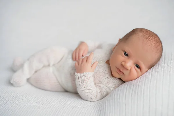 Bambino Appena Nato Addormentato Concetto Sano Medico Bambino Sano Concetto — Foto Stock