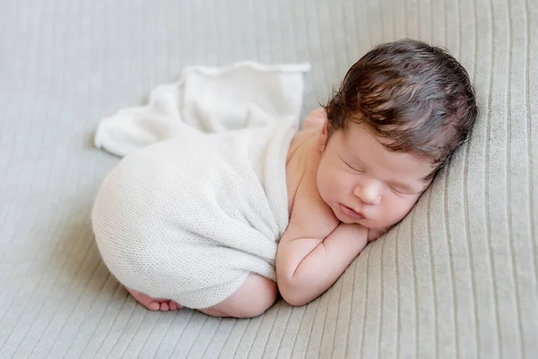 Spící Novorozeně Zdravá Lékařská Koncepce Zdravé Dítě Pojem Nemocnice Šťastné — Stock fotografie
