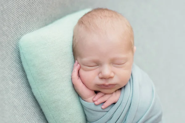 Bambino Appena Nato Addormentato Concetto Sano Medico Bambino Sano Concetto — Foto Stock