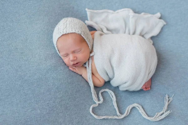 Bambino Appena Nato Addormentato Concetto Sano Medico Bambino Sano Concetto — Foto Stock