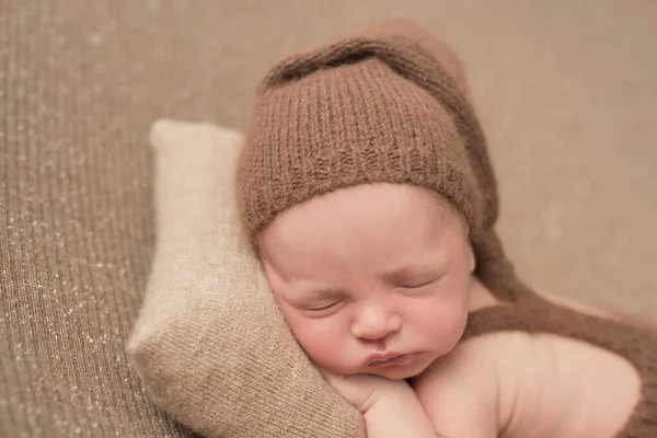 Bambino Appena Nato Addormentato Concetto Sano Medico Bambino Sano Concetto — Foto Stock