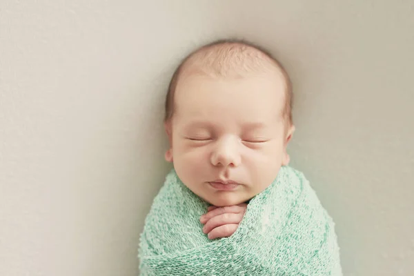 Bambino Appena Nato Addormentato Concetto Sano Medico Bambino Sano Concetto — Foto Stock