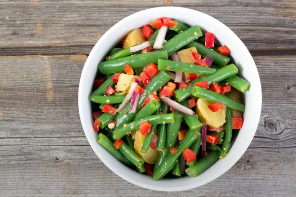 Ensalada de judías verdes y patatas —  Fotos de Stock