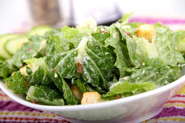 Closeup Caesar salát — Stock fotografie