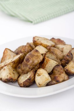 ev yapımı elması kavrulmuş sunchoke çanak