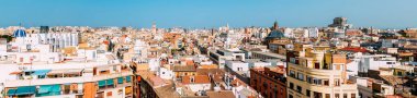 Hava panoramik İspanya Valencia şehir