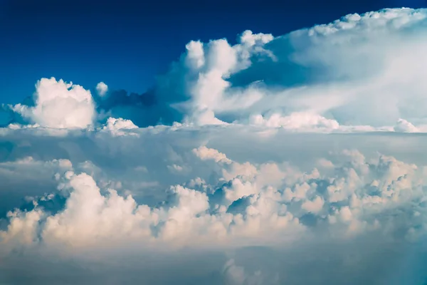 구름과 수평선의 — 스톡 사진