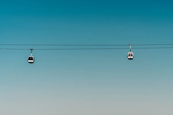 Cable Cars In Lisbon, Portugal — Stock Photo, Image