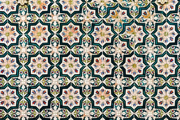 Belle Texture Murale Céramique Lisbonne Portugal — Photo