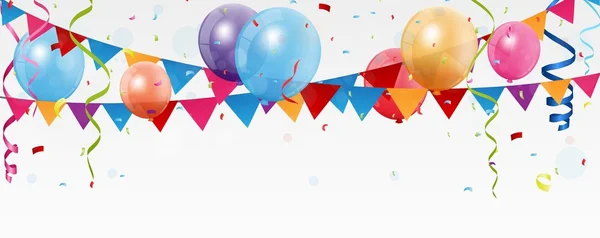 Birthday celebration festive background — Stock vektor