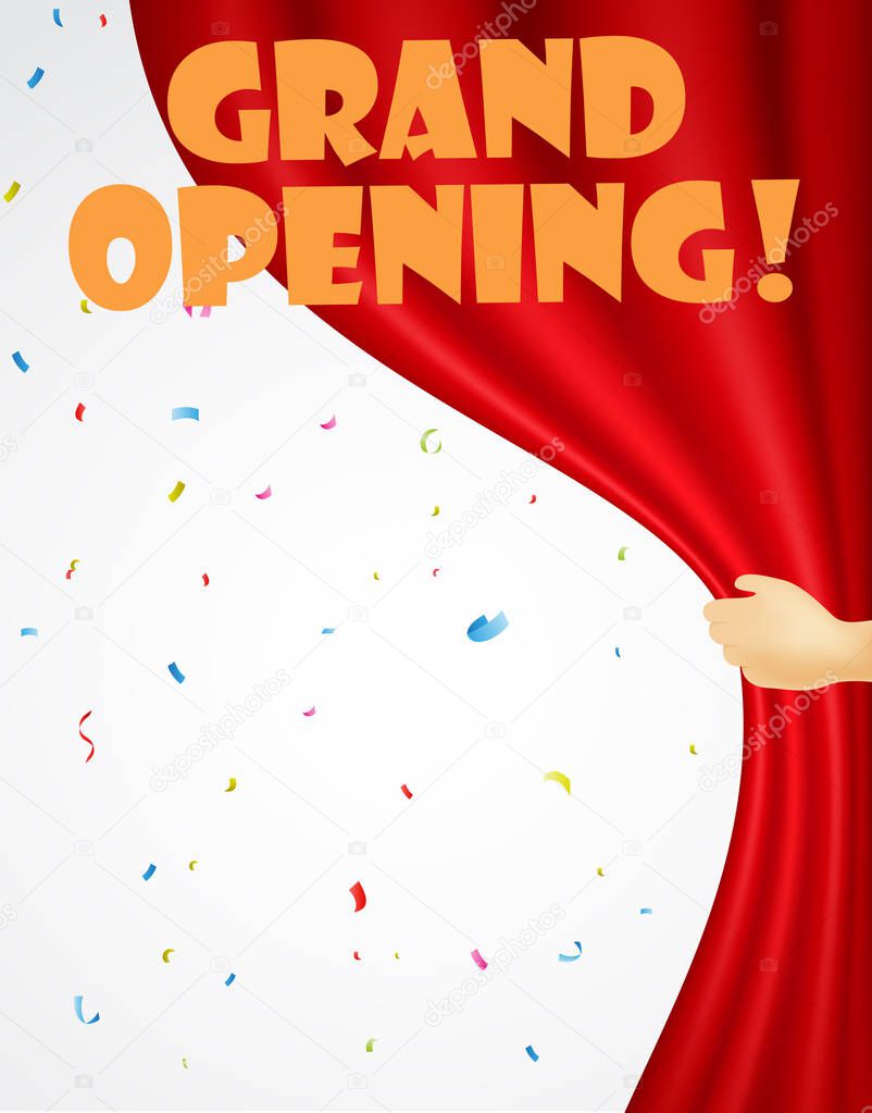 Grand opening card  