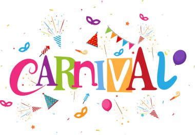 Karnaval renkli arka plan