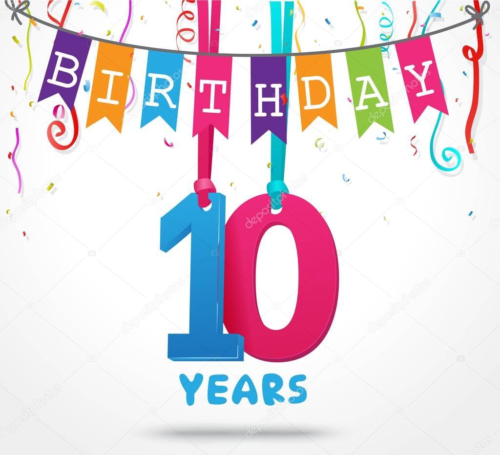 happy 10 birthday card 